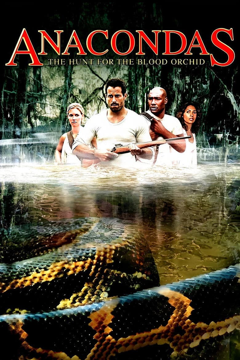 โปสเตอร์ Anacondas: The Hunt for the Blood Orchid (2004)