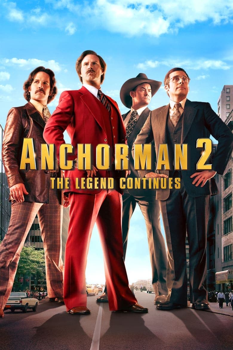 โปสเตอร์ Anchorman 2: The Legend Continues (2013)