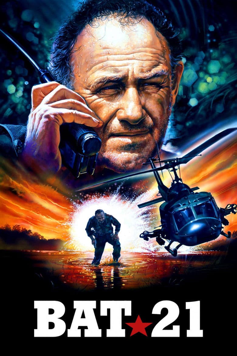 โปสเตอร์ Bat*21 (1988)