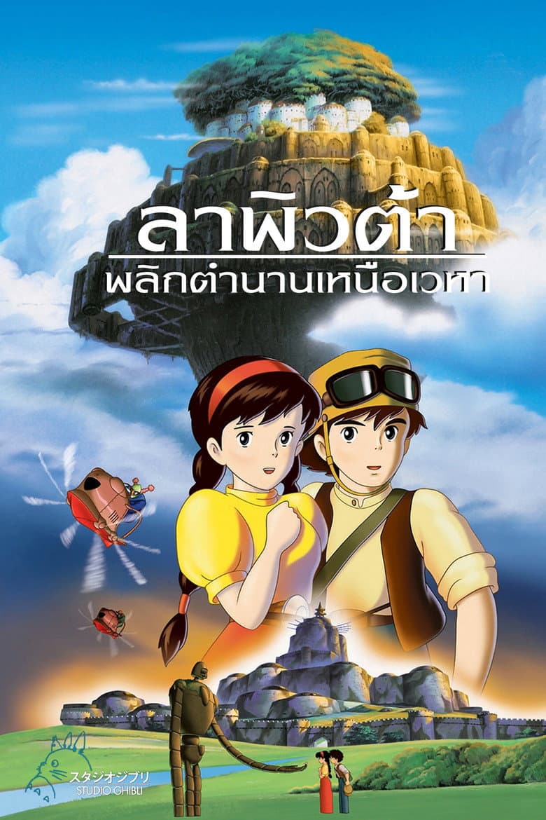 โปสเตอร์ Castle in the Sky (1986)