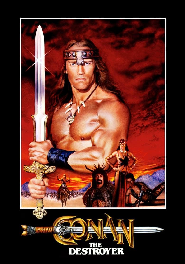 โปสเตอร์ Conan the Destroyer (1984)