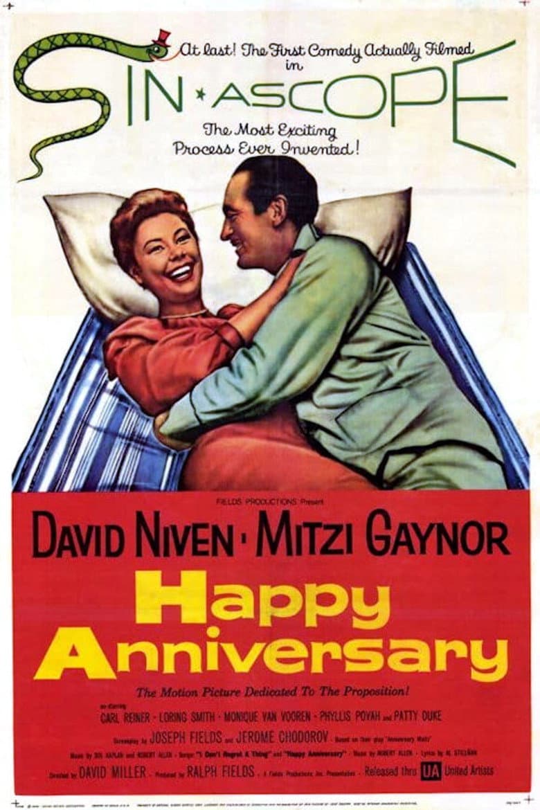 โปสเตอร์ Happy Anniversary (1959)