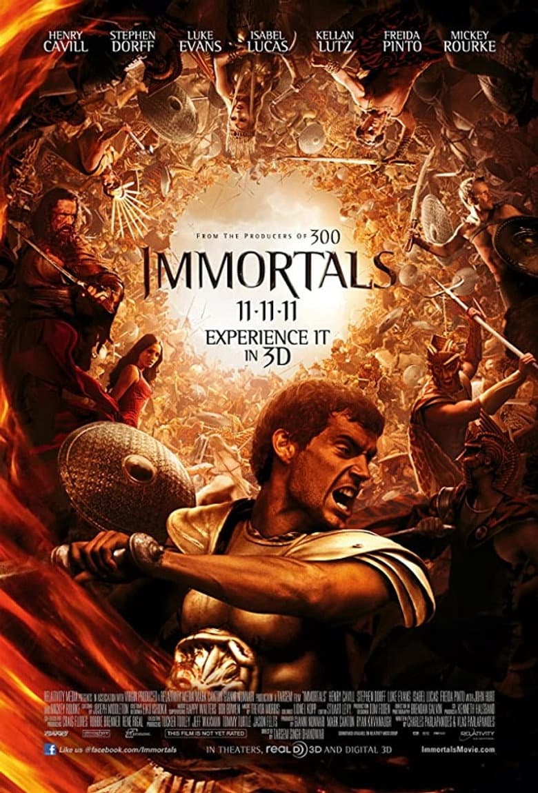 โปสเตอร์ Immortals (2011)
