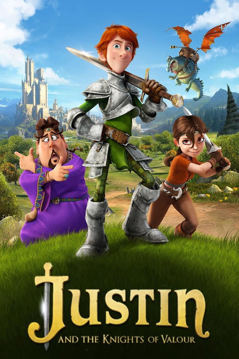 โปสเตอร์ Justin and the Knights of Valour (2013)