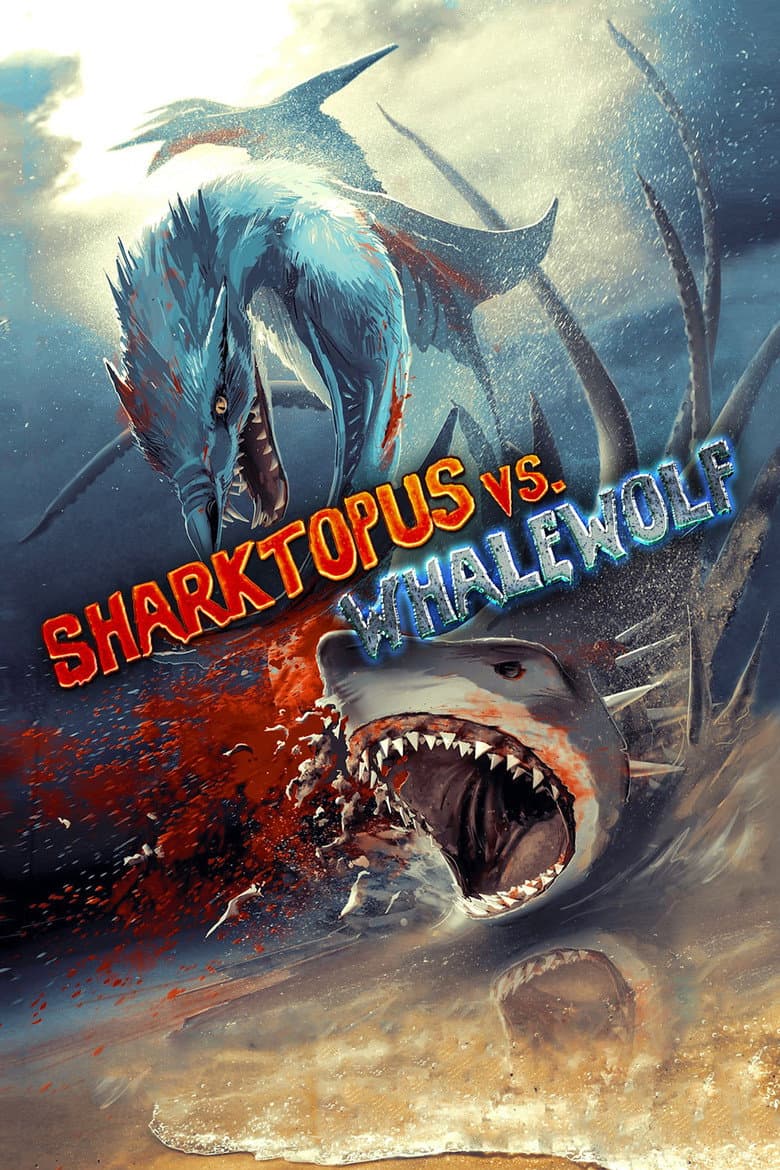 โปสเตอร์ Sharktopus vs. Whalewolf (2015)