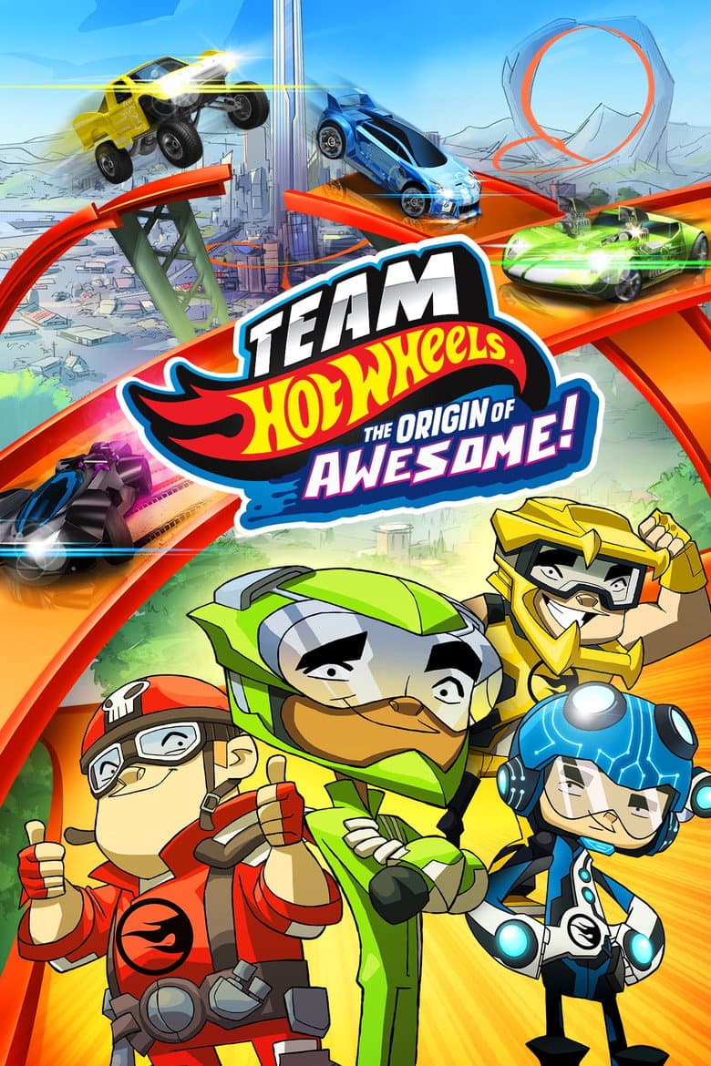 โปสเตอร์ Team Hot Wheels: The Origin of Awesome! (2014)
