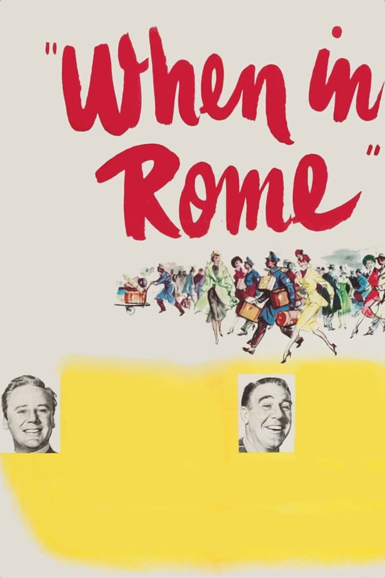 โปสเตอร์ When in Rome (1952)
