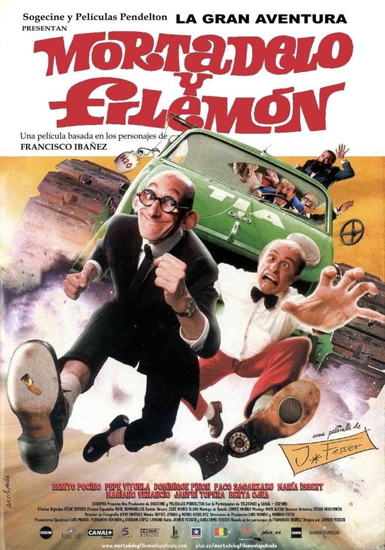 โปสเตอร์ Mortadelo & Filemon: The Big Adventure (2003)