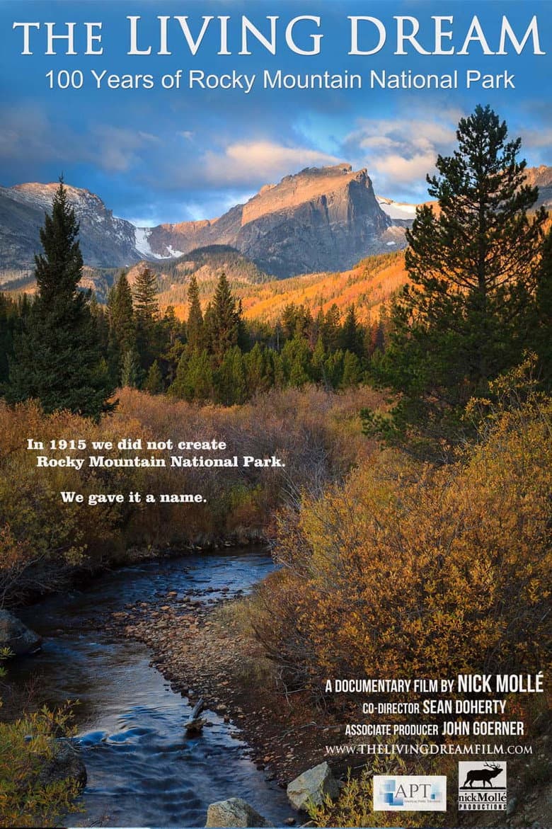 โปสเตอร์ The Living Dream: 100 Years of Rocky Mountain National Park (2015)