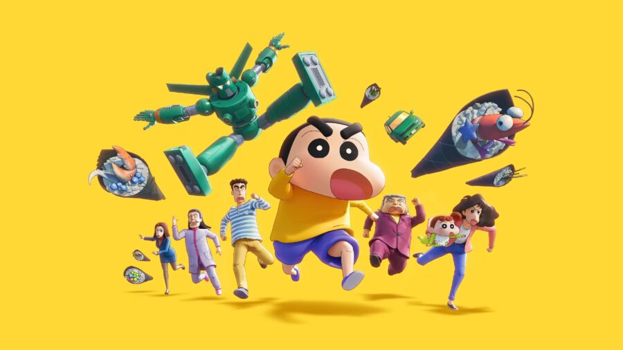 Shin Jigen! Crayon Shin-chan the Movie (2023) ชินจัง เดอะมูฟวี่ มหาสงครามซุปเปอร์พลังจิตซูชิเหินเวหา - しん！クレヨンしんちゃんTHE MOVIE 超能力大決戦 ～とべとべ手巻き寿司～